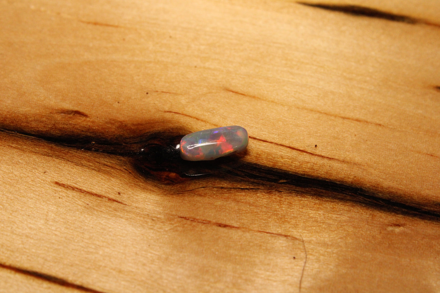 Lightning Ridge Pill Shape Oval Cut