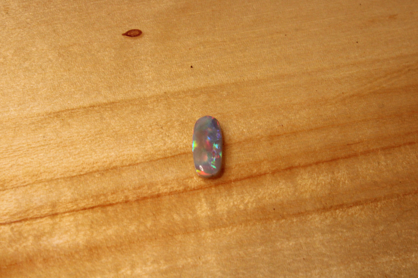 Lightning Ridge Pill Shape Oval Cut