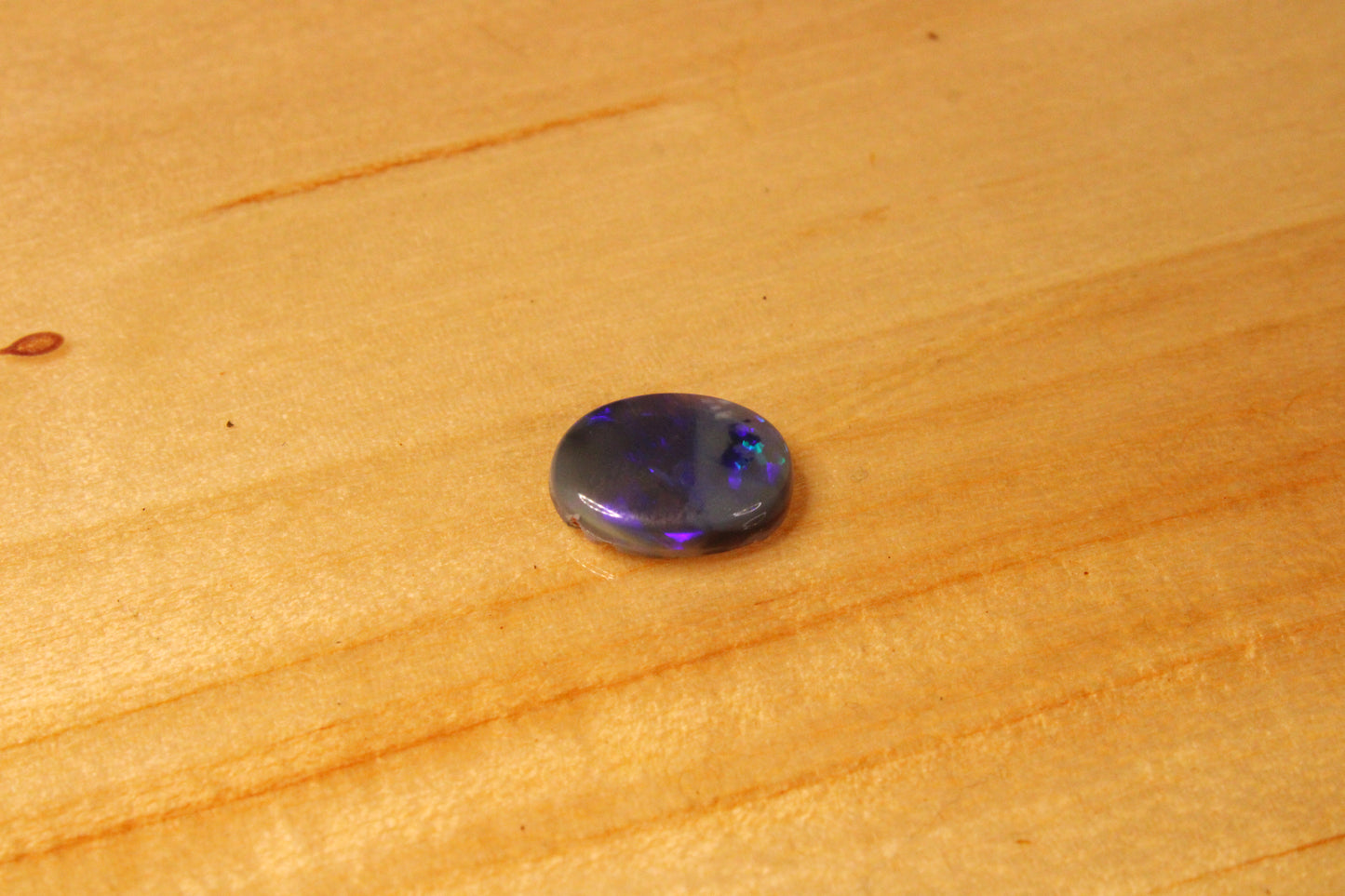 Lightning Ridge Black Opal Oval Cut