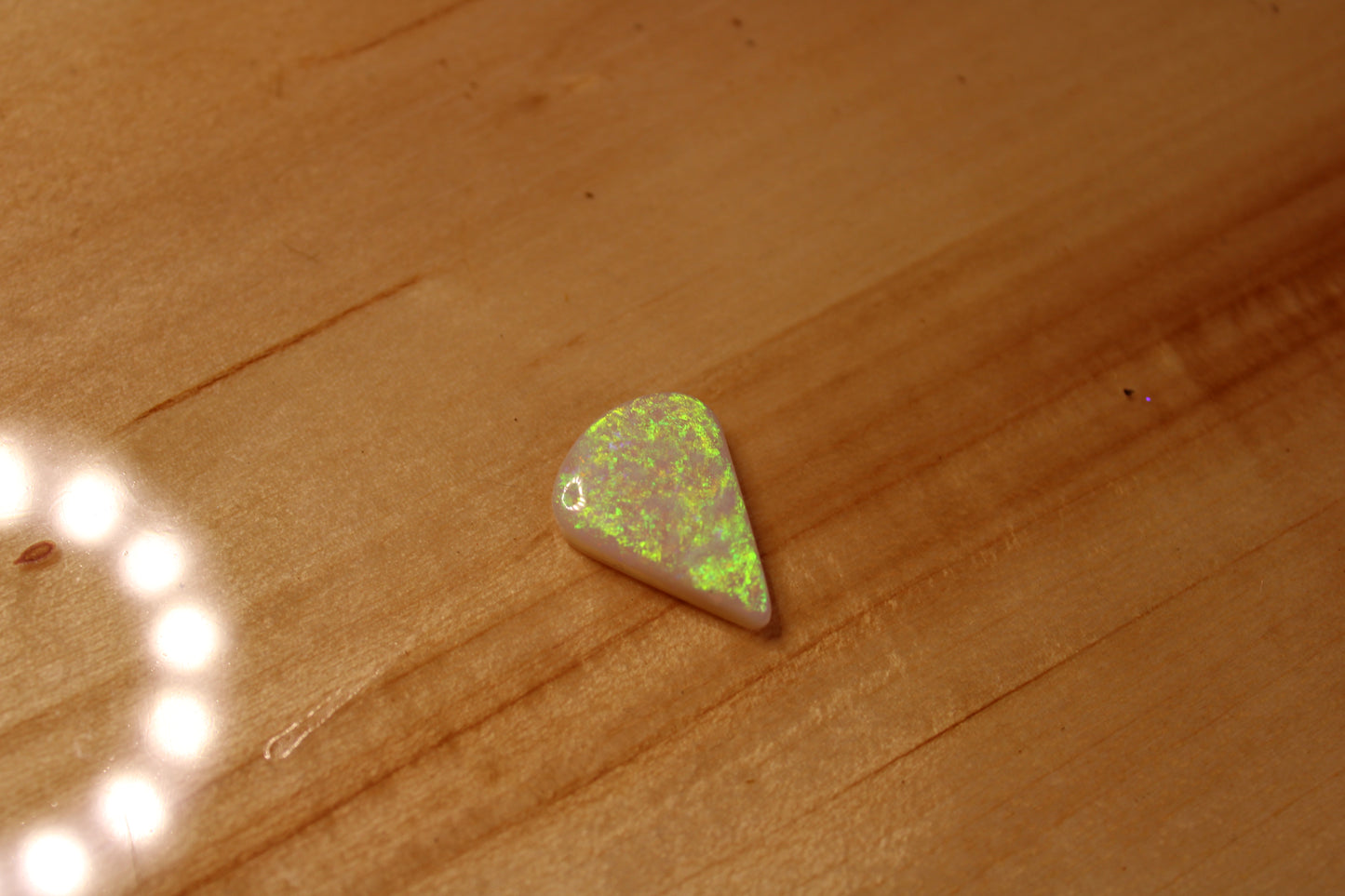 Coober Peedy Light Opal Pear Cut