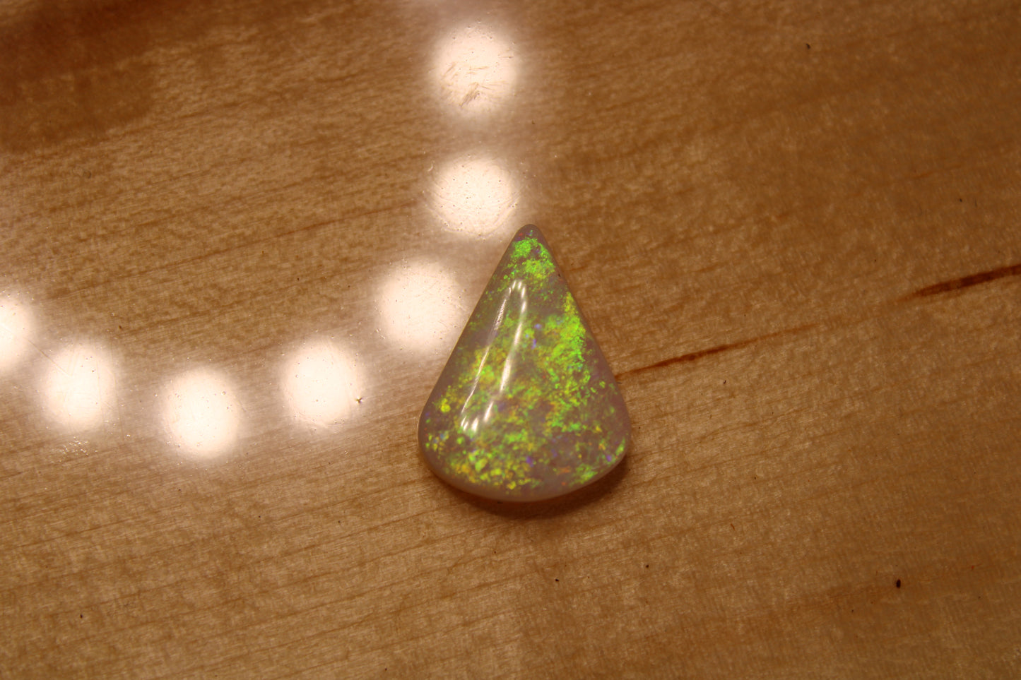 Coober Peedy Light Opal Pear Cut