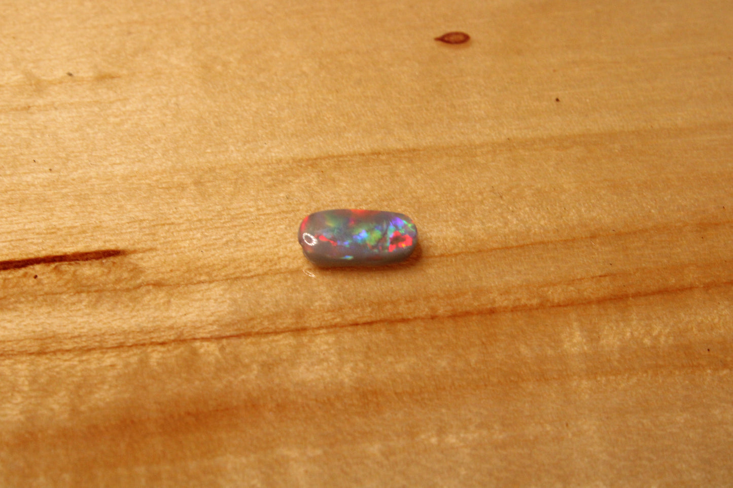 Lightning Ridge Pill Shape Oval Cut