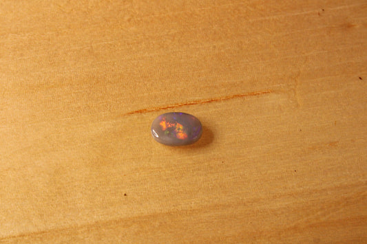 Lightning Ridge Dark Opal Oval Cut