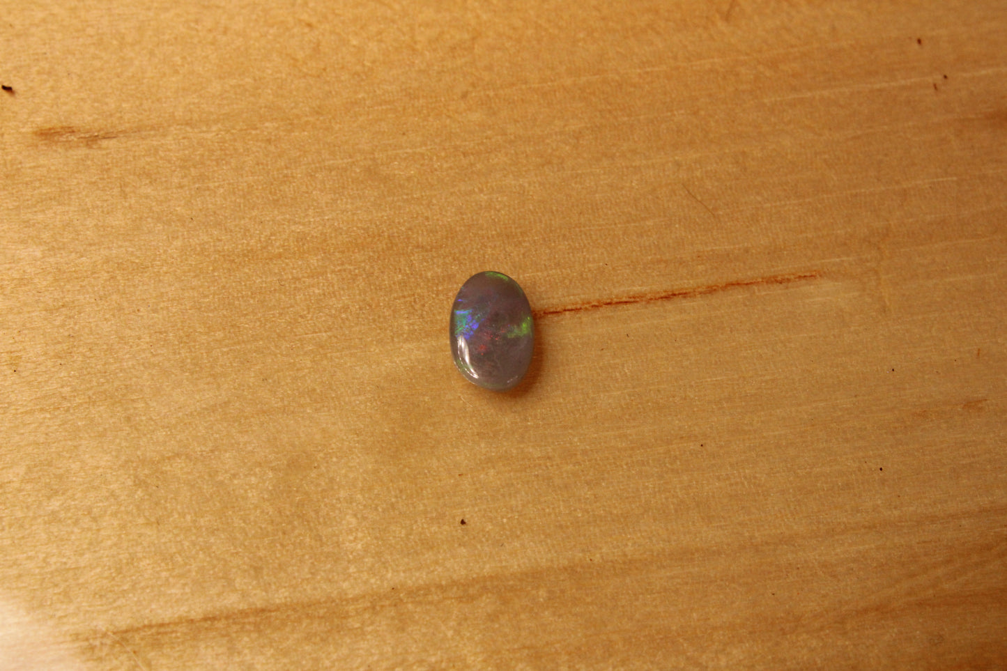 Lightning Ridge Dark Opal Oval Cut