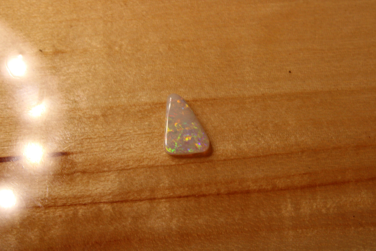 Lightning Ridge Freeform Triangle cut