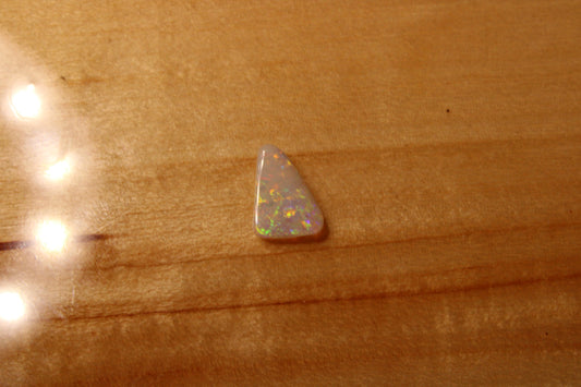 Lightning Ridge Freeform Triangle cut